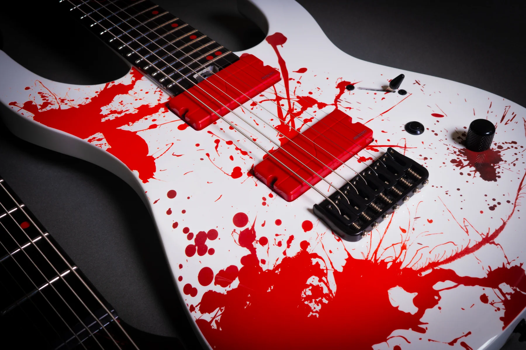 Ninja Custom Slaughter 7-String Blood/White