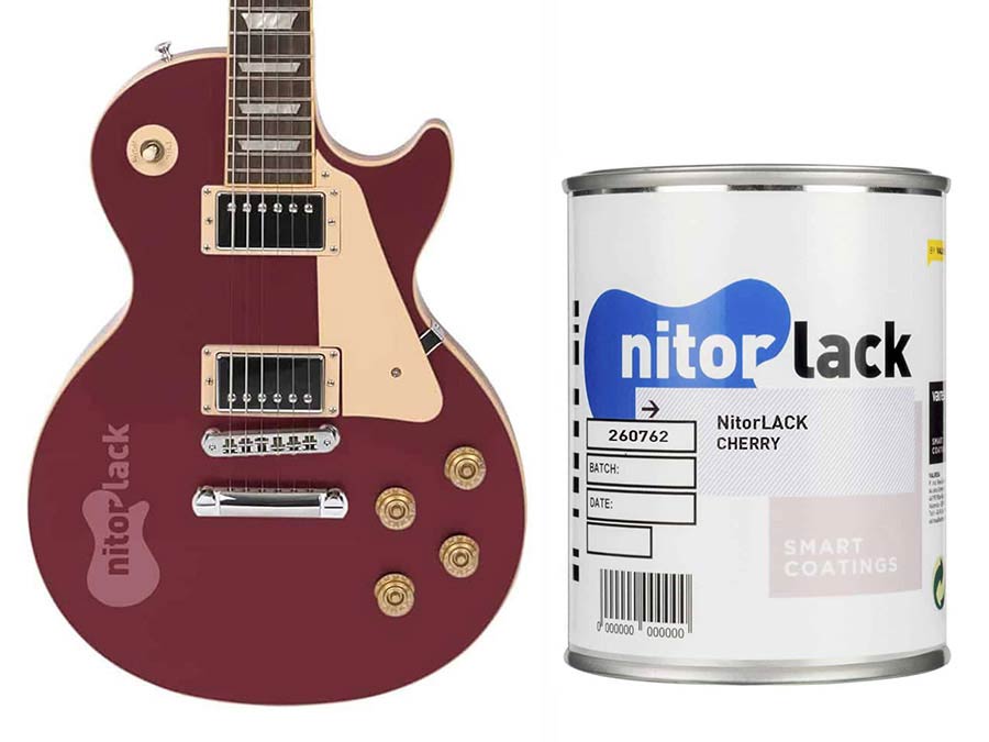 Nitrocelluloselack Sherry Red - 500ml Dose