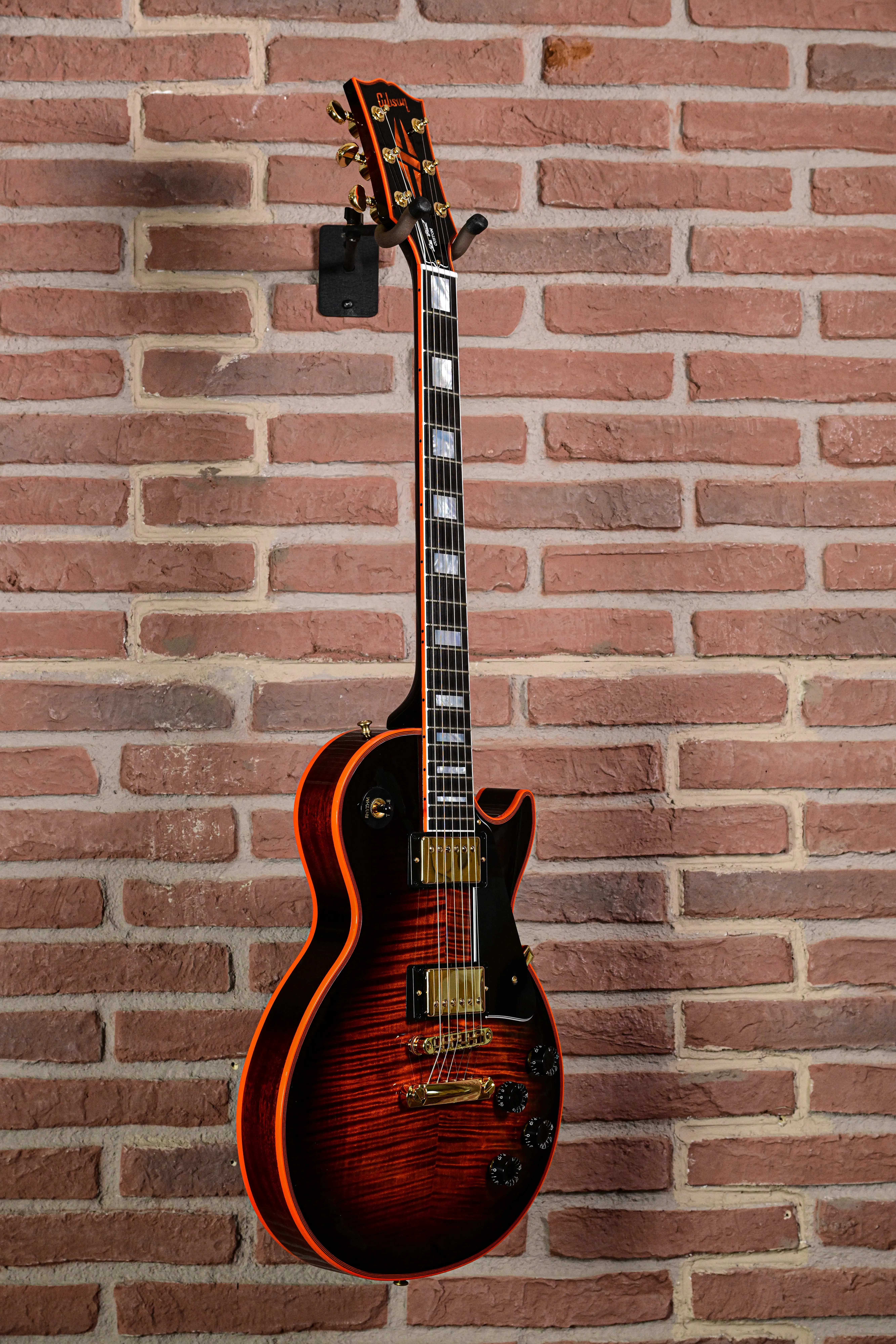 Les Paul Custom Widow Figured Orange Burst M2M Custom Shop