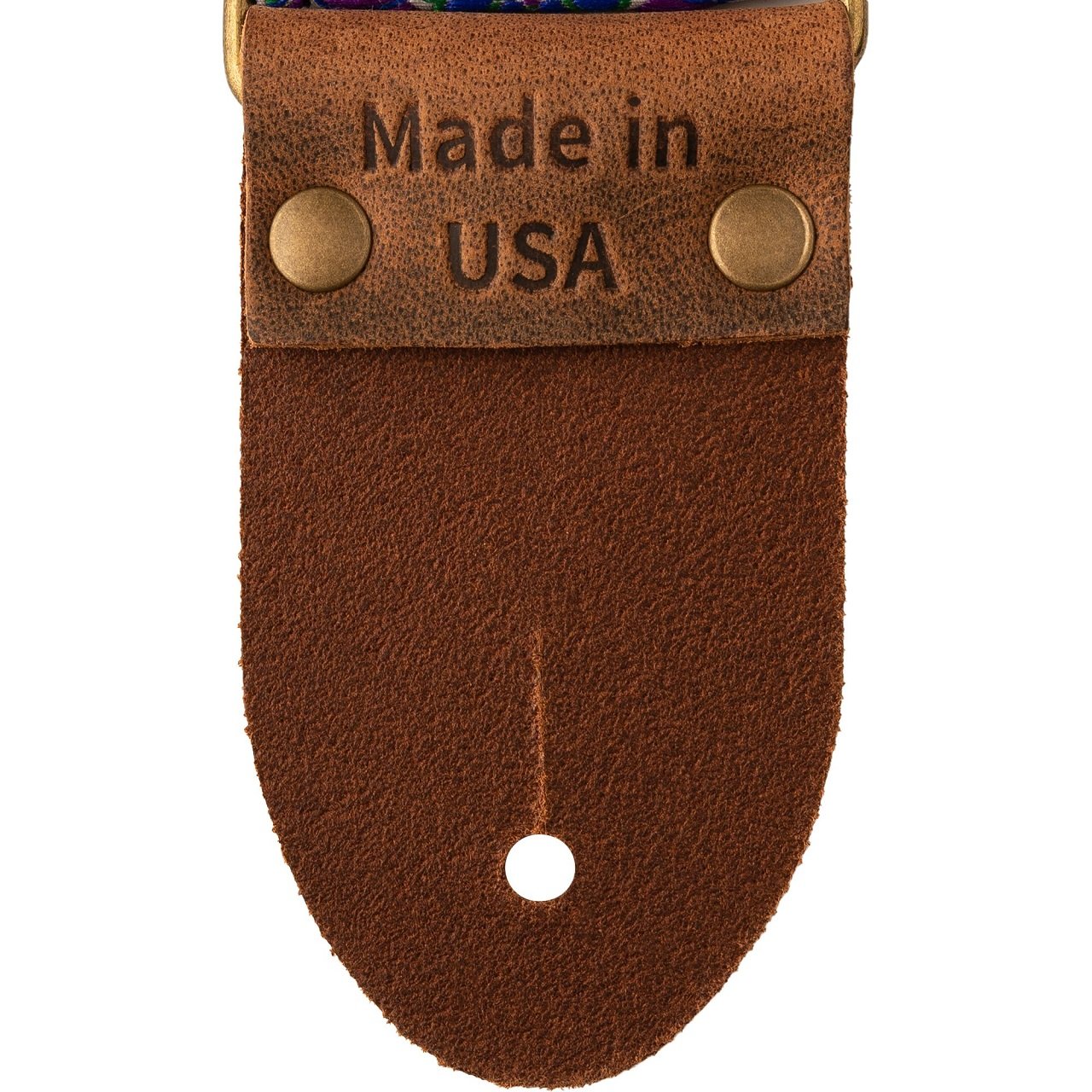 2" Retro Dlx. Jacquard Strap Red