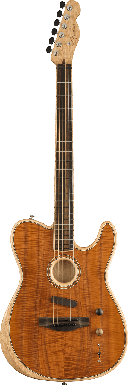 American Acoustasonic® Telecaster®, Ebony Fingerboard, Koa - E-Akustikgitarre