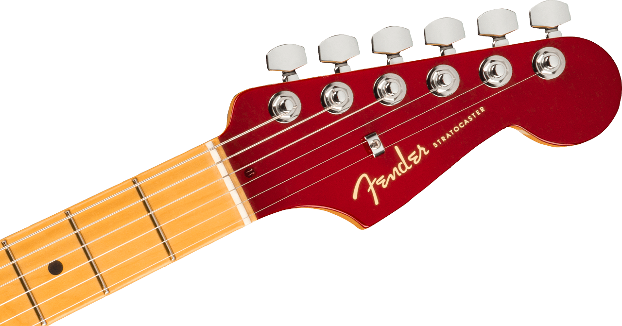 American Ultra Luxe Stratocaster®, Maple Fingerboard, Plasma Red Burst