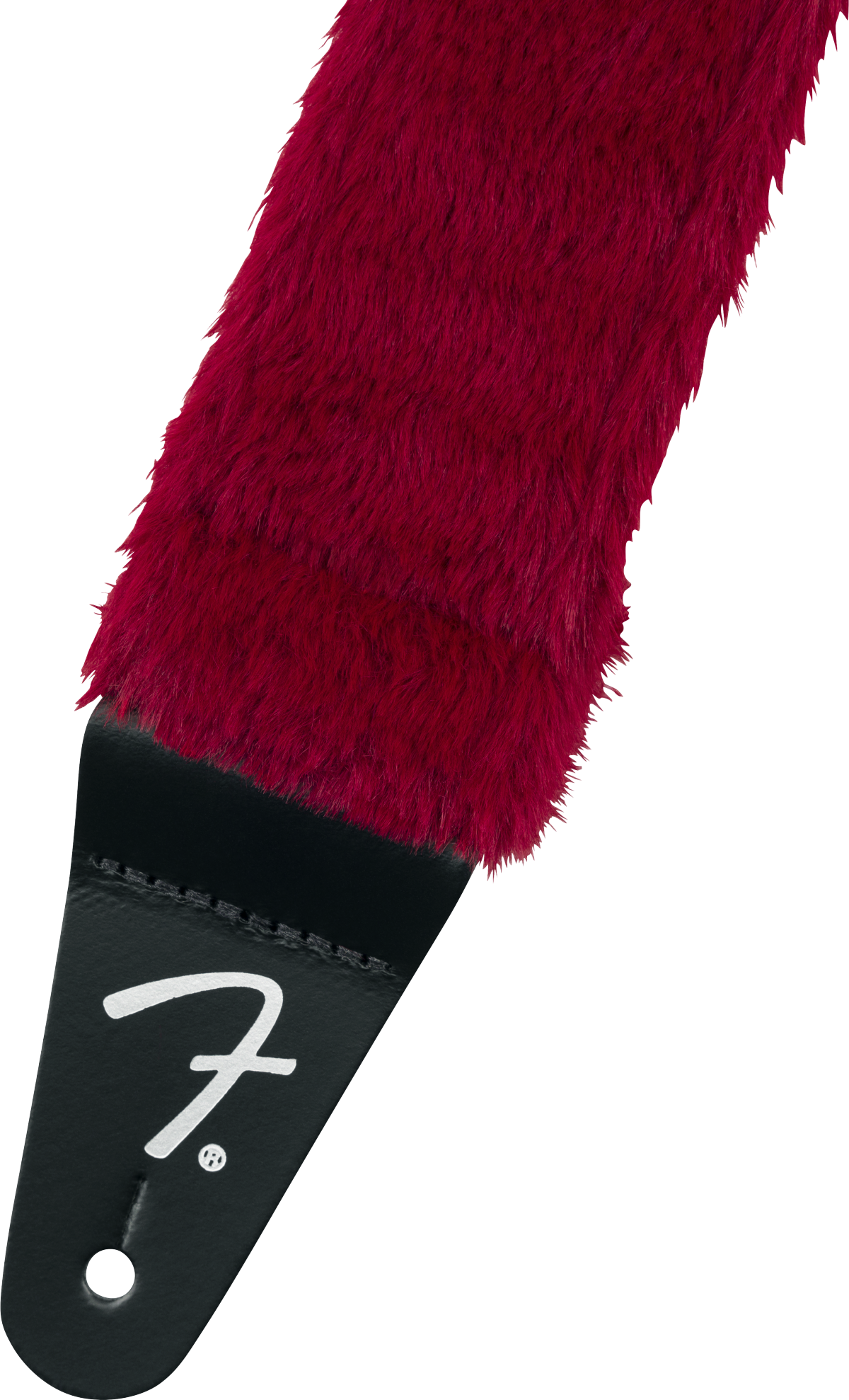 Poodle Plush Strap, Red