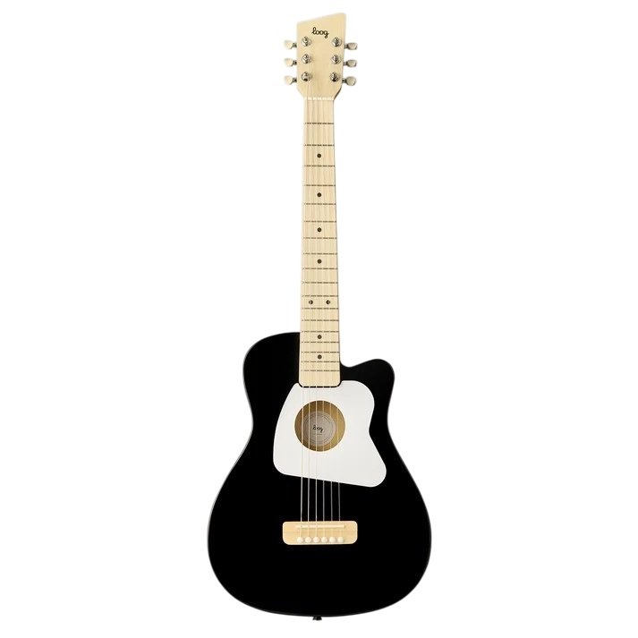 Pro Acoustic Guitar VI Black Kindergitarre
