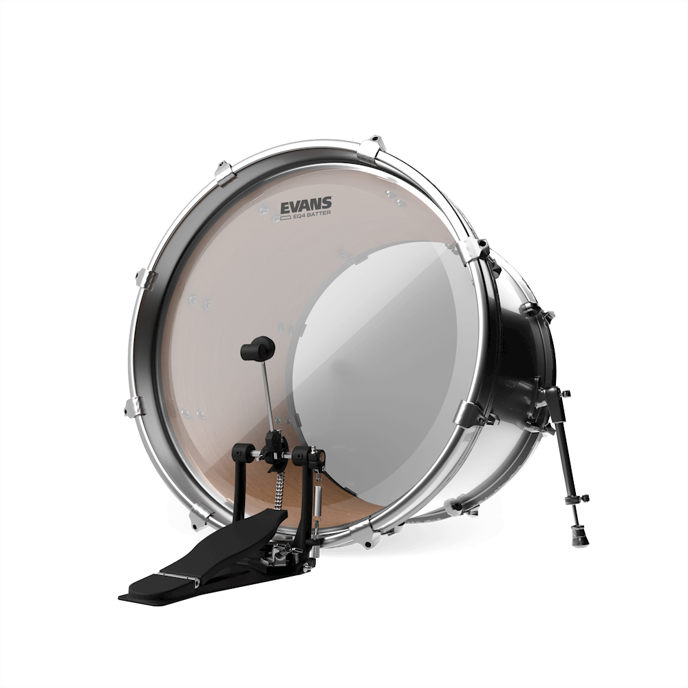 22" EQ4 Clear - Bass Drum Fell
