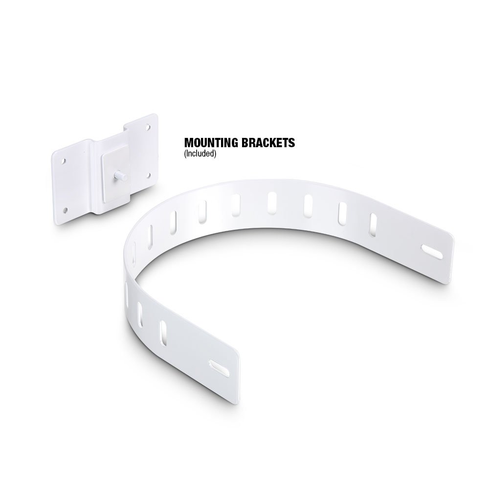 SAT 62 G2 - 6,5" Installationslautsprecher passiv weiß (Paar)