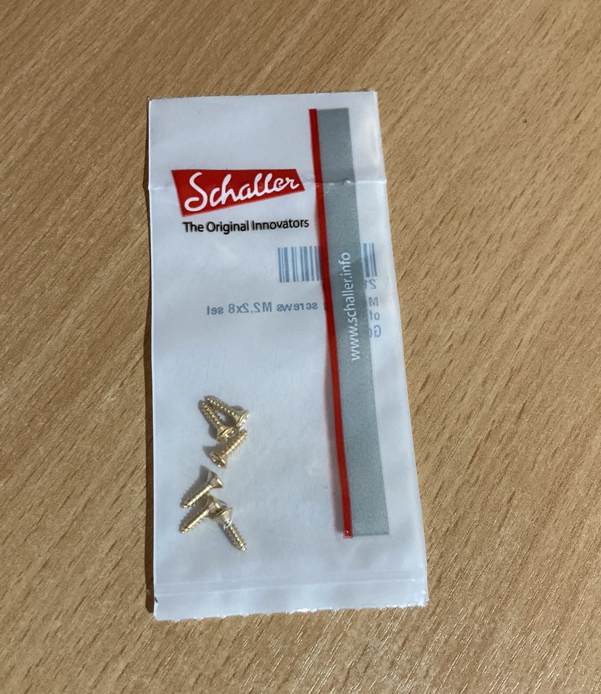 GrandTune Montageschrauben - Gold (6 Stück)