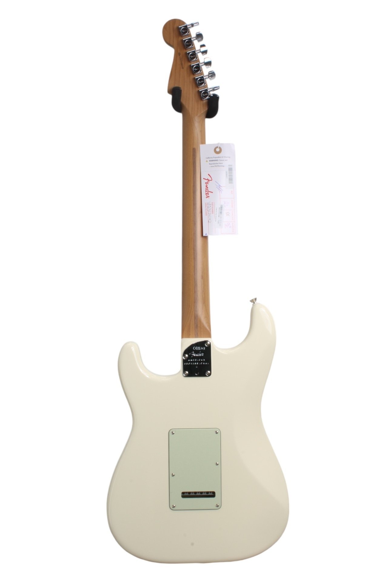 American Pro II Classic Colour Stratocaster, Olympic White