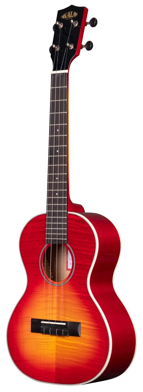 KA-FMCB-T Tenor Ukulele Gloss Flame Maple Cherry Burst