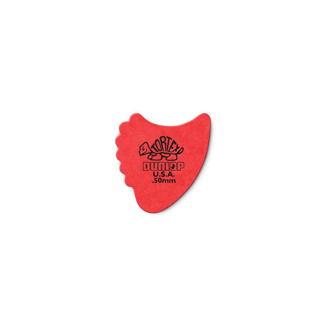 Tortex Fins Picks, Nachfüllpack 0,50" rot