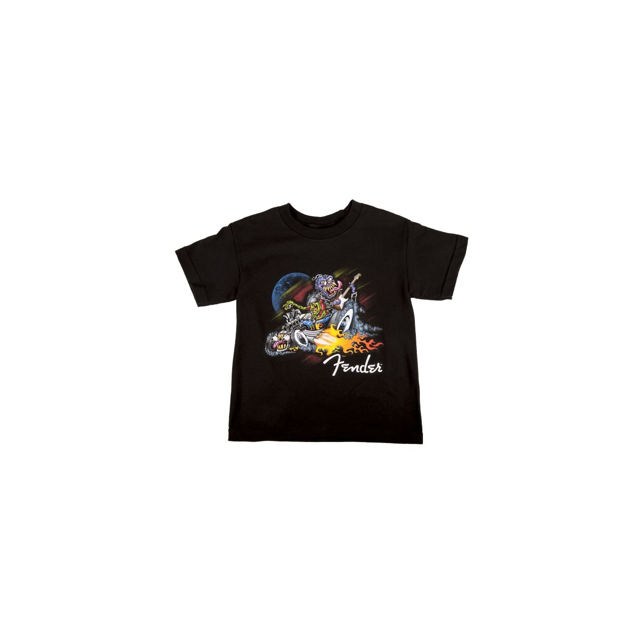 Boys Rockabilly T-Shirt, Black / S (6 Jahre)