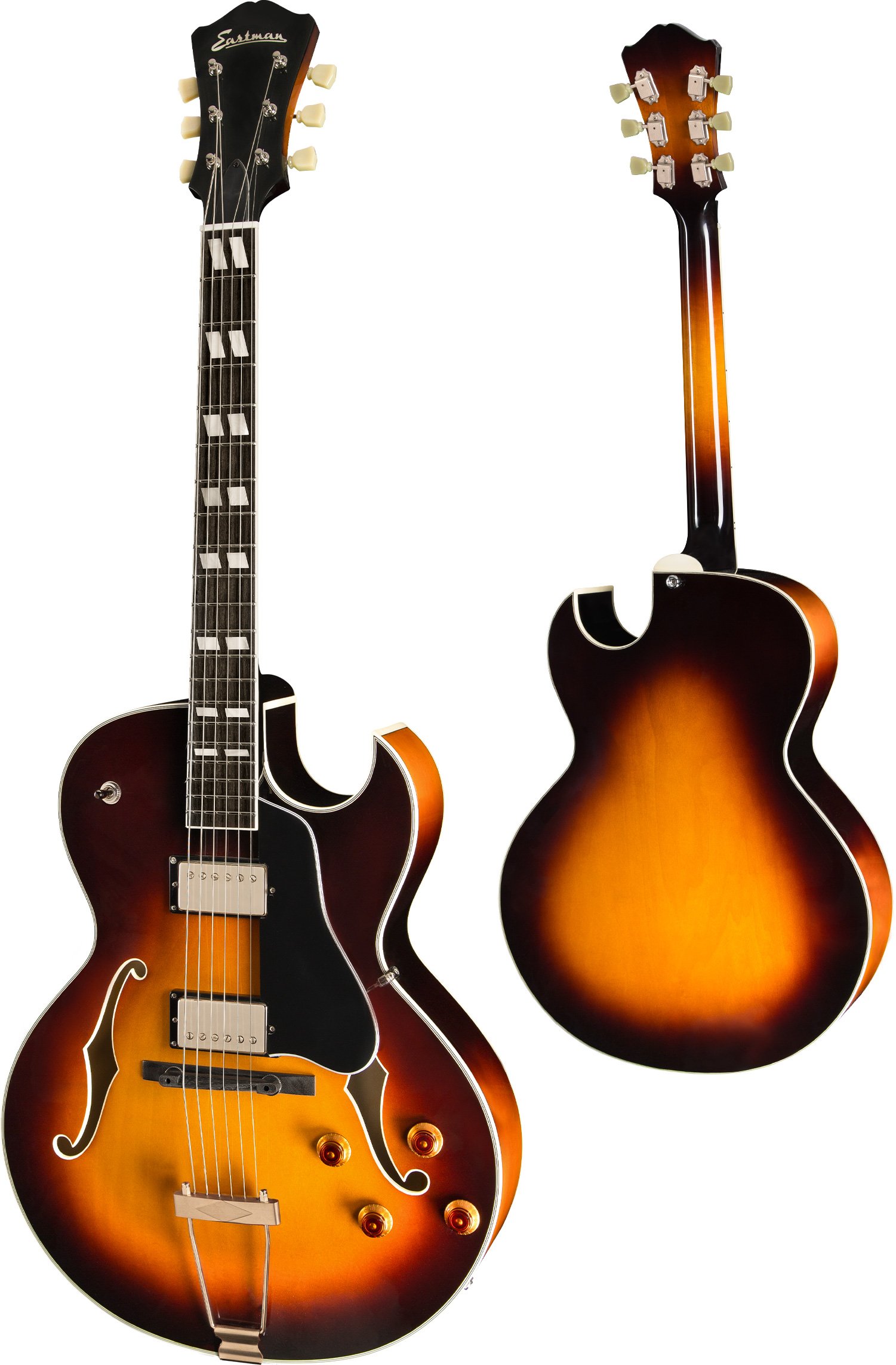 AR372LCE-SB Archtop Sunburst Linkshänder-Gitarre
