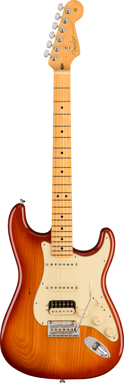 American Professional II Stratocaster® HSS, Sienna Sunburst