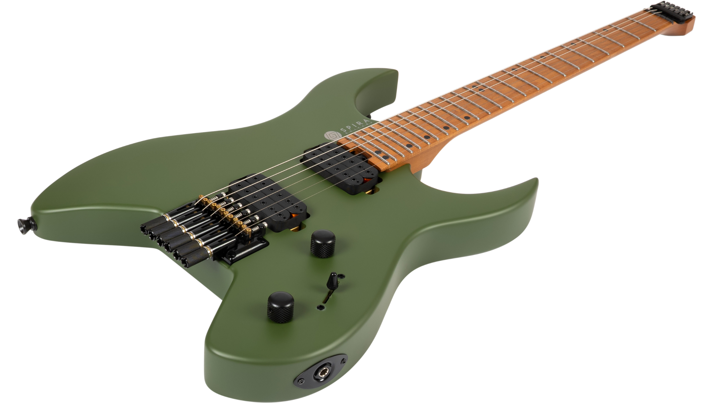 S-400 Headless E-Gitarre MGR Satin Green 