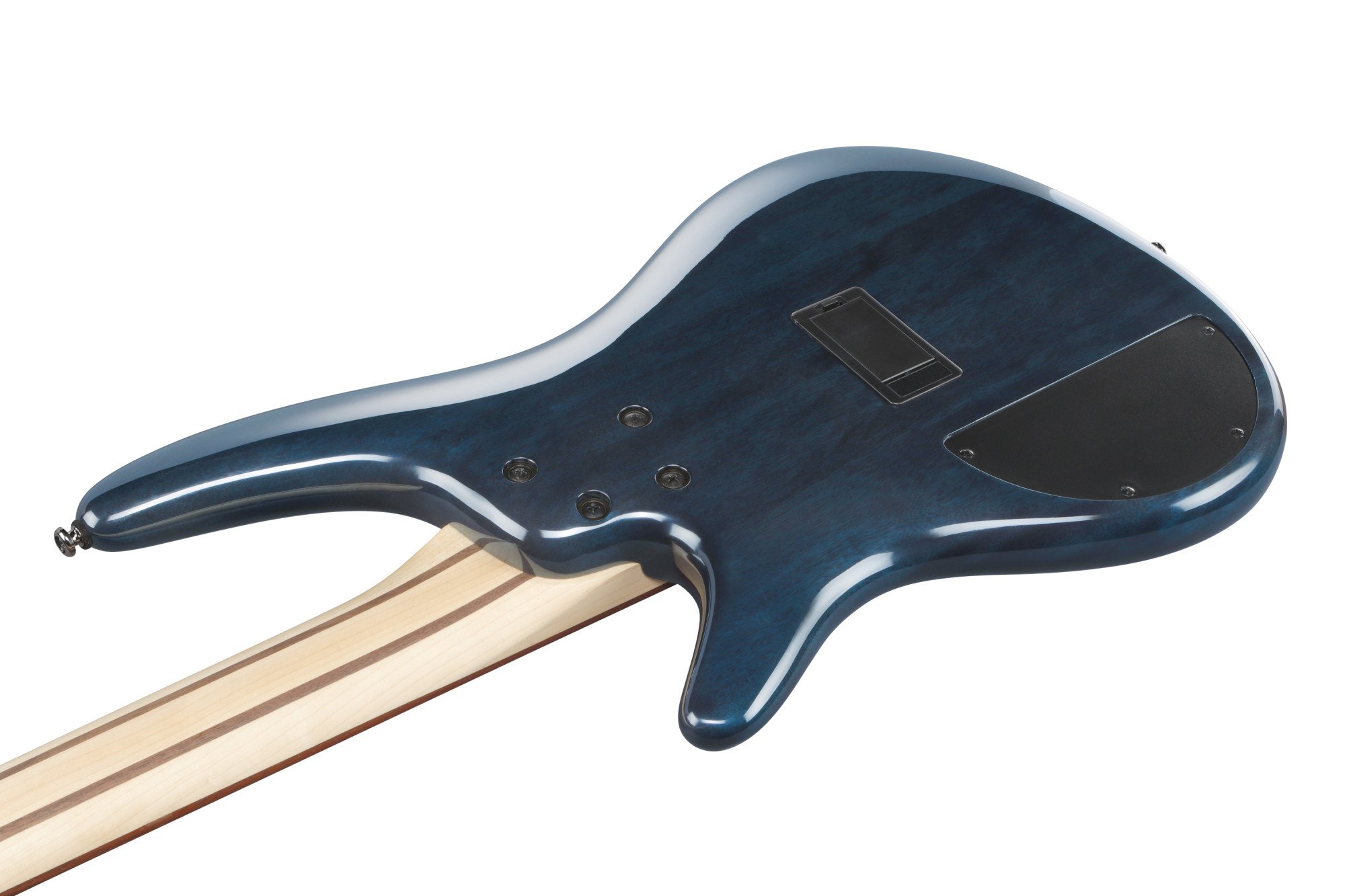 SR405EQM-SCB E-Bass 5-String Stained Cosmic Blue Starburst