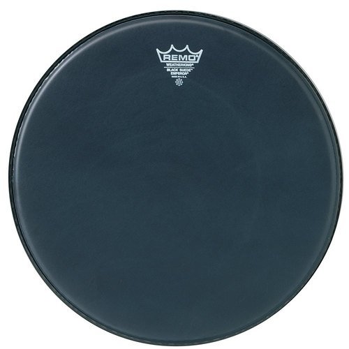 Remo Emperor Black Suede 10 Tomfell