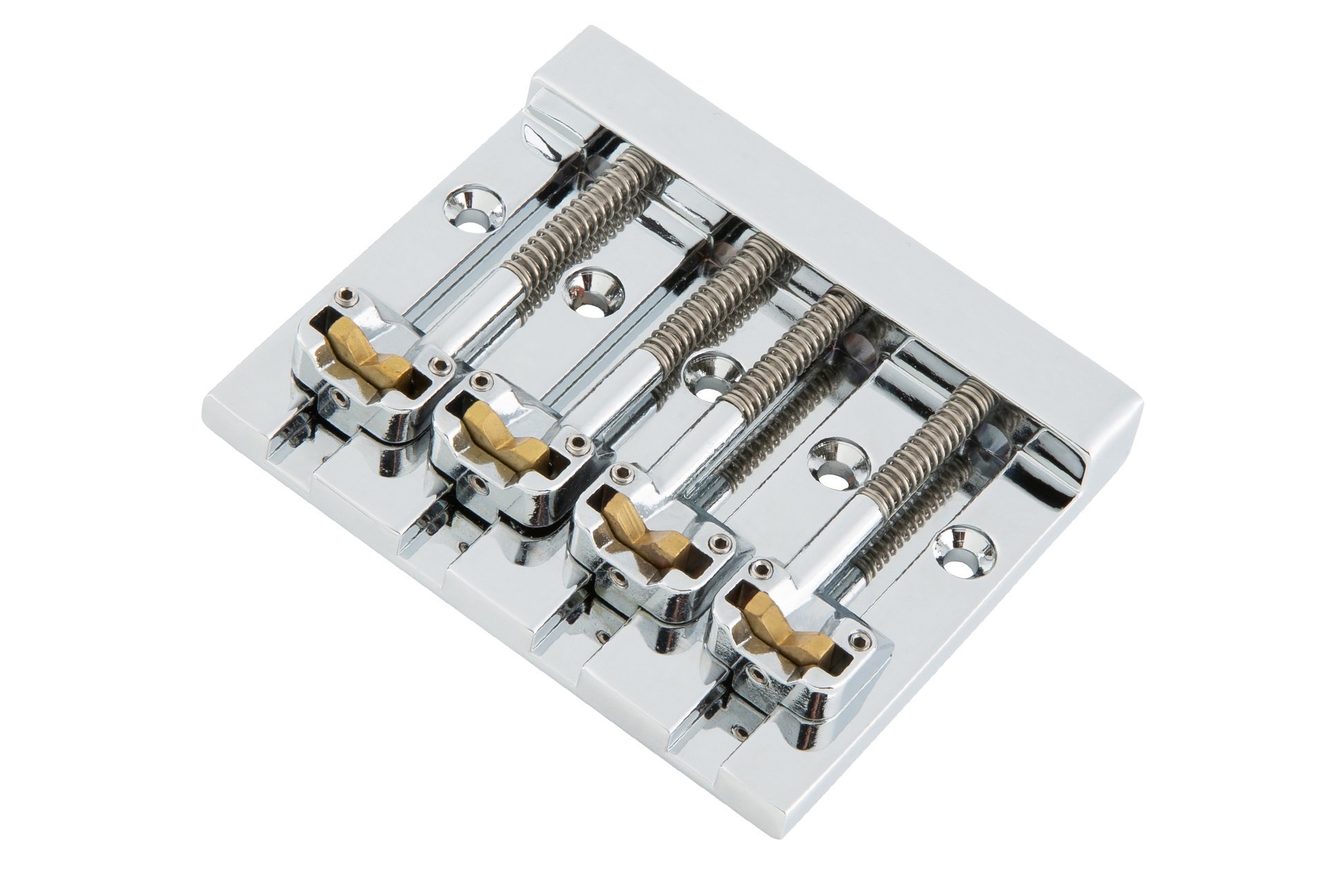 HIPSHOT 4 String KickAss Bass Bridge - Chrome
