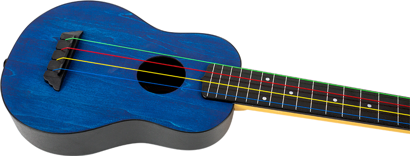 TUSL-KIDZ Concert Scale Soprano Travel Ukulele 
