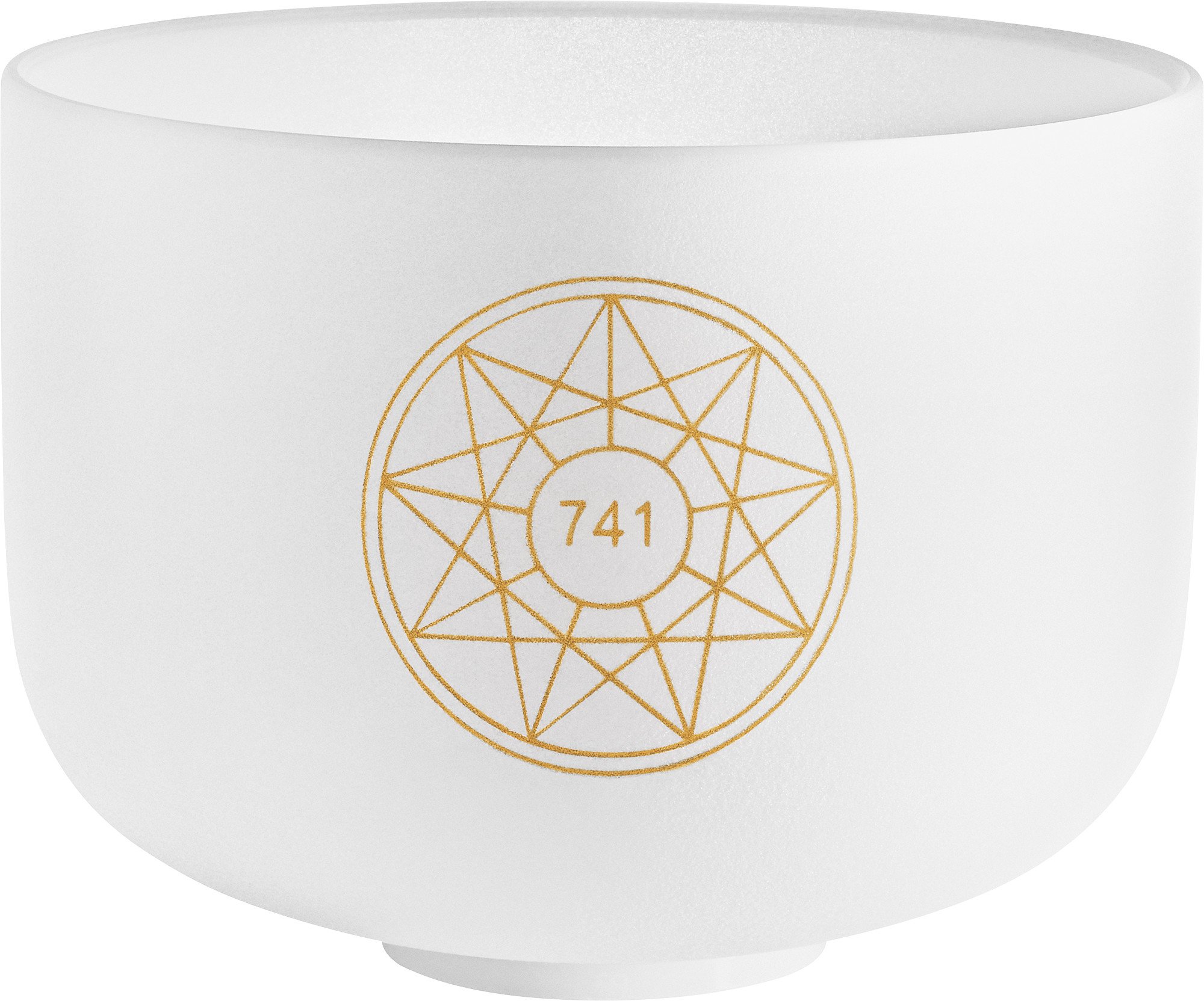 Solfeggio Kristallklangschale 10" - F#4/Sol/741 Hz