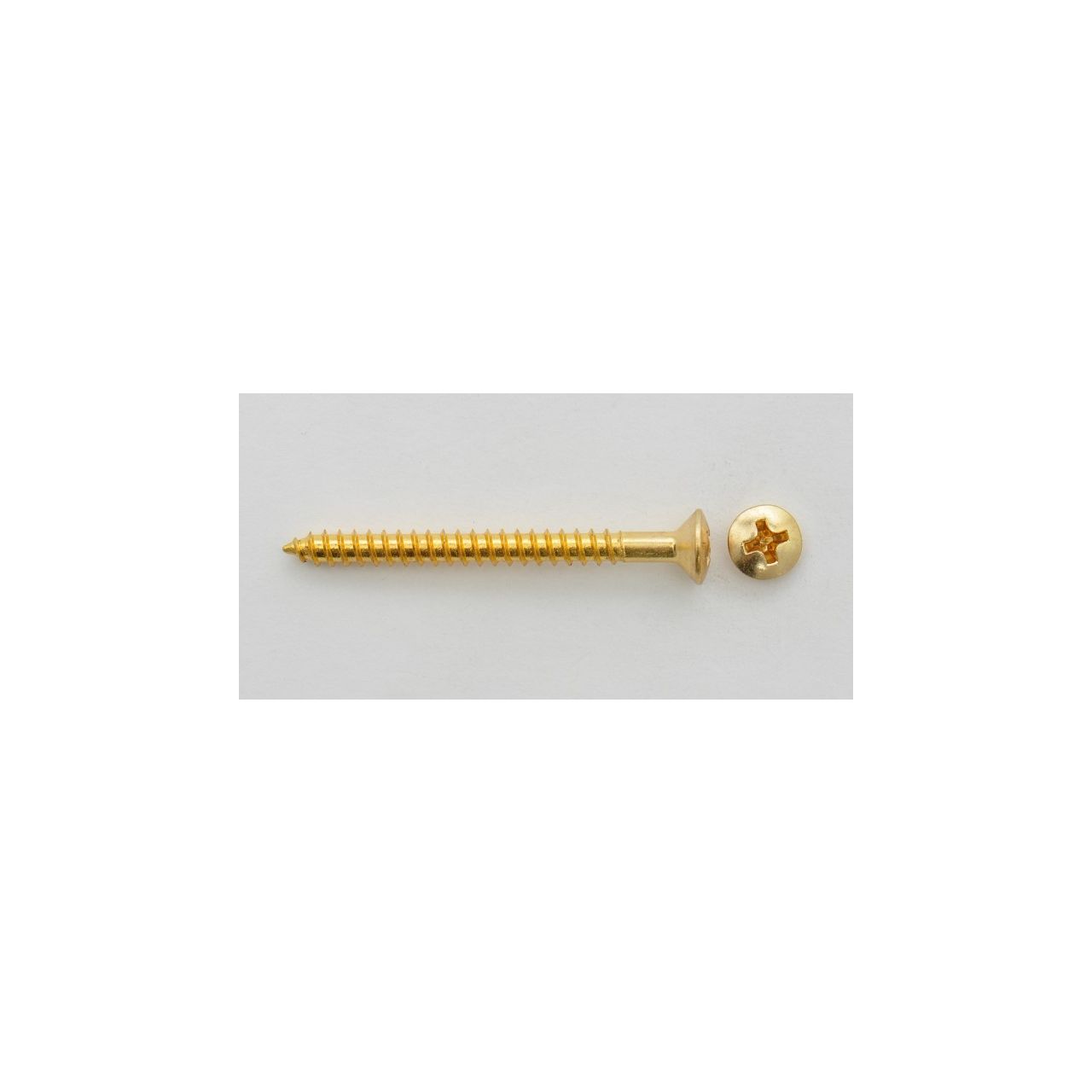 SR02G Halsschraube, lang, 4,2 x 45 mm, gold