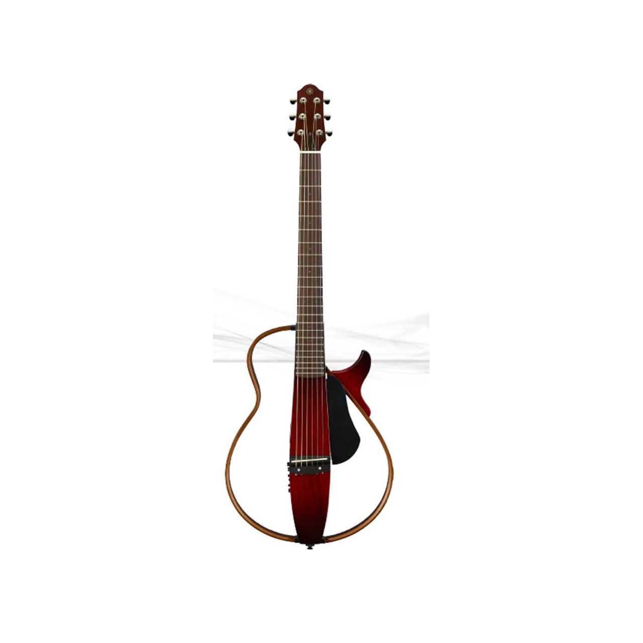 SLG200S Crimson Red Burst Silent Guitar