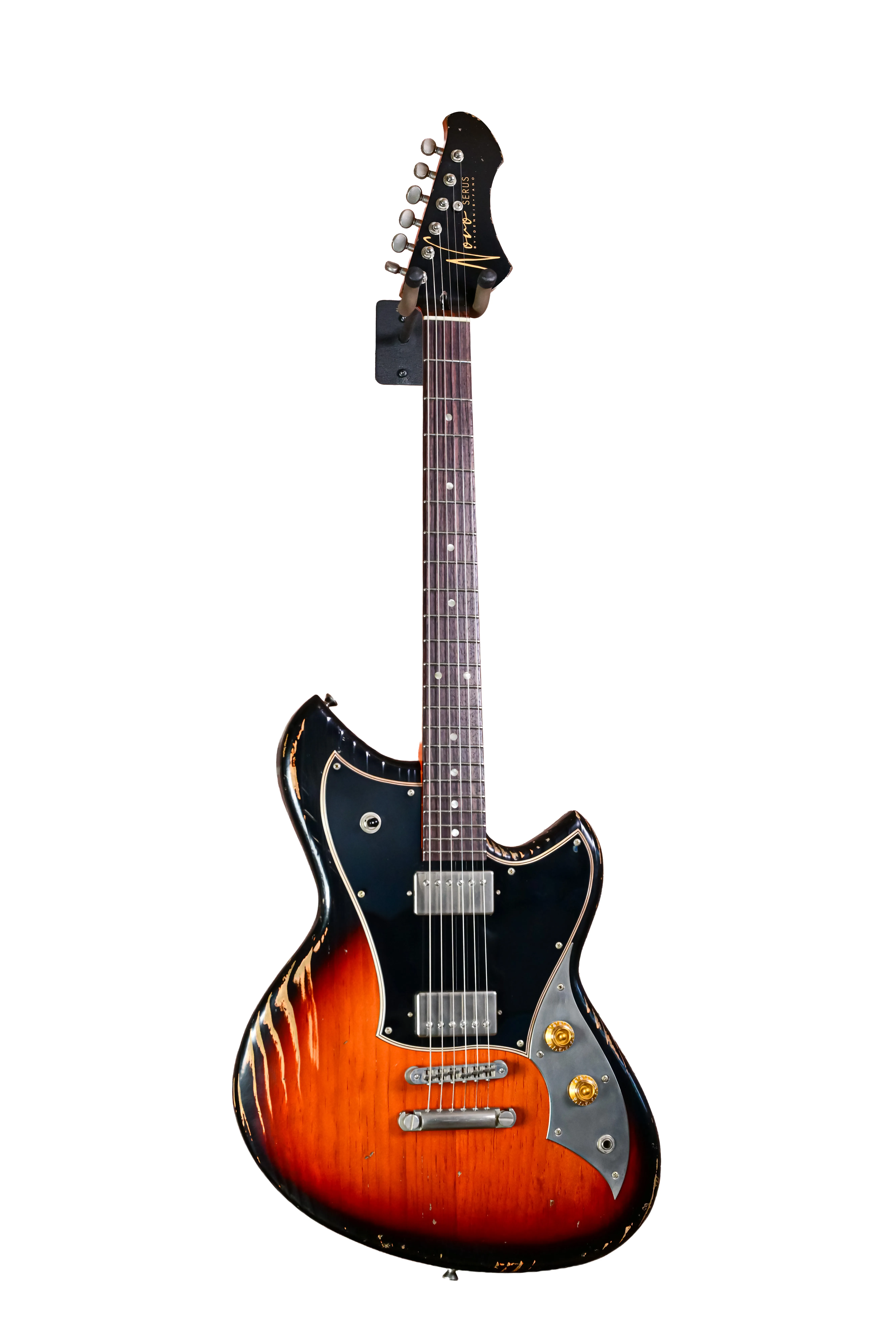 Serus H2 Firebird Burst 5-Ply Black Medium Distress