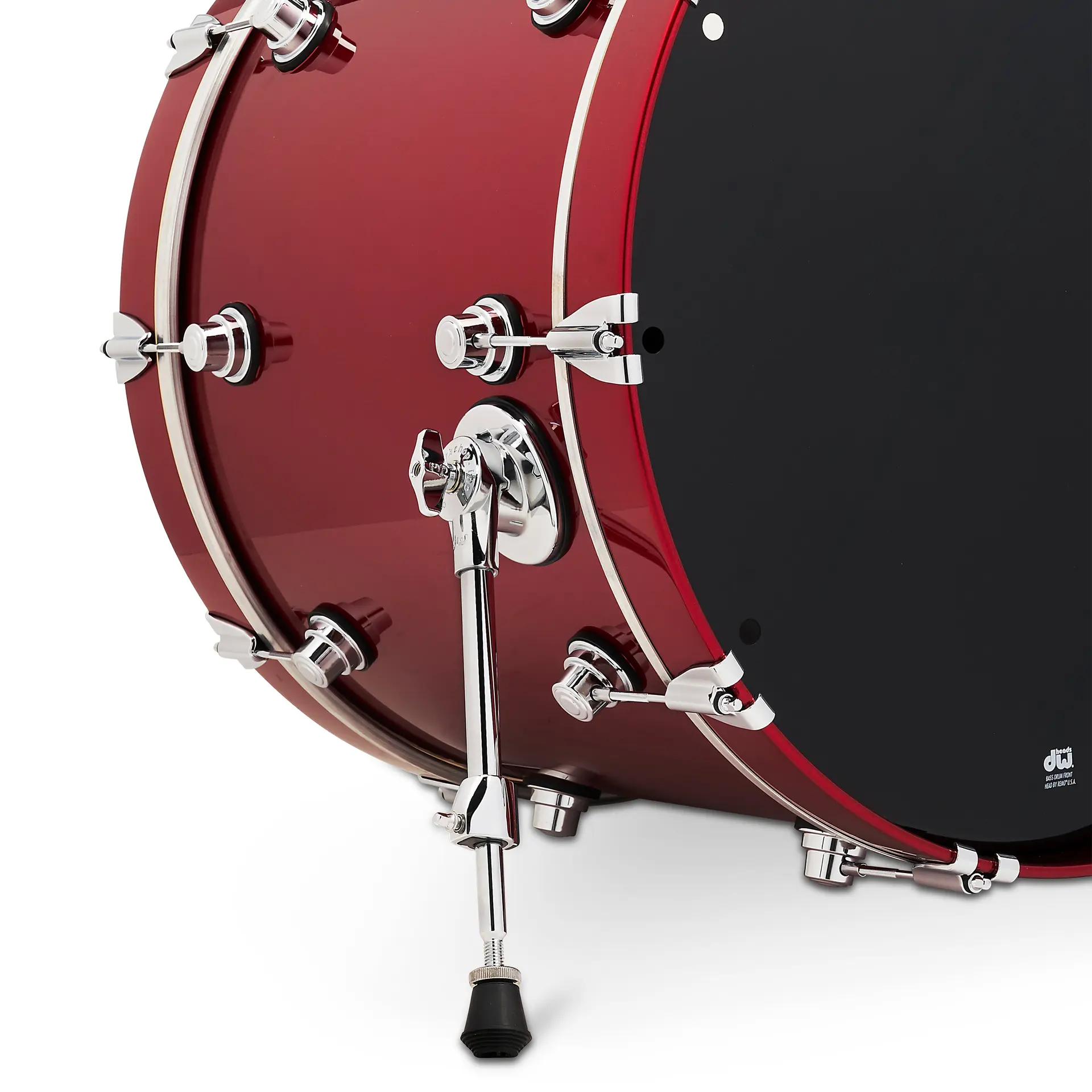 Black Cherry Metallic | 5-tlg Drum Kit Set mit 4 Becken