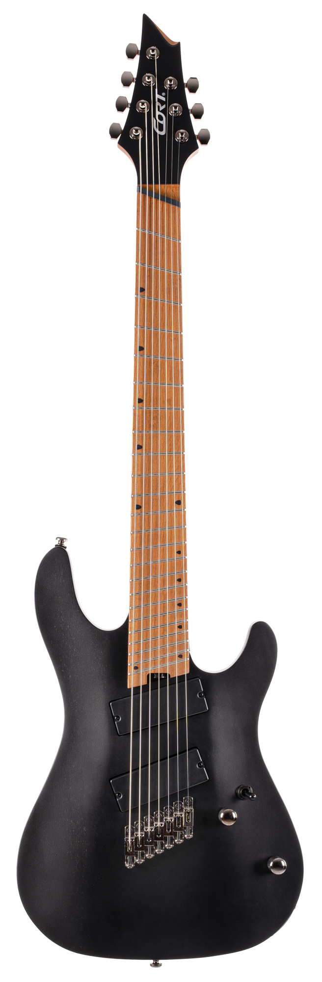 KX307MS Open Pore Black 7-String Multiscale E-Gitarre