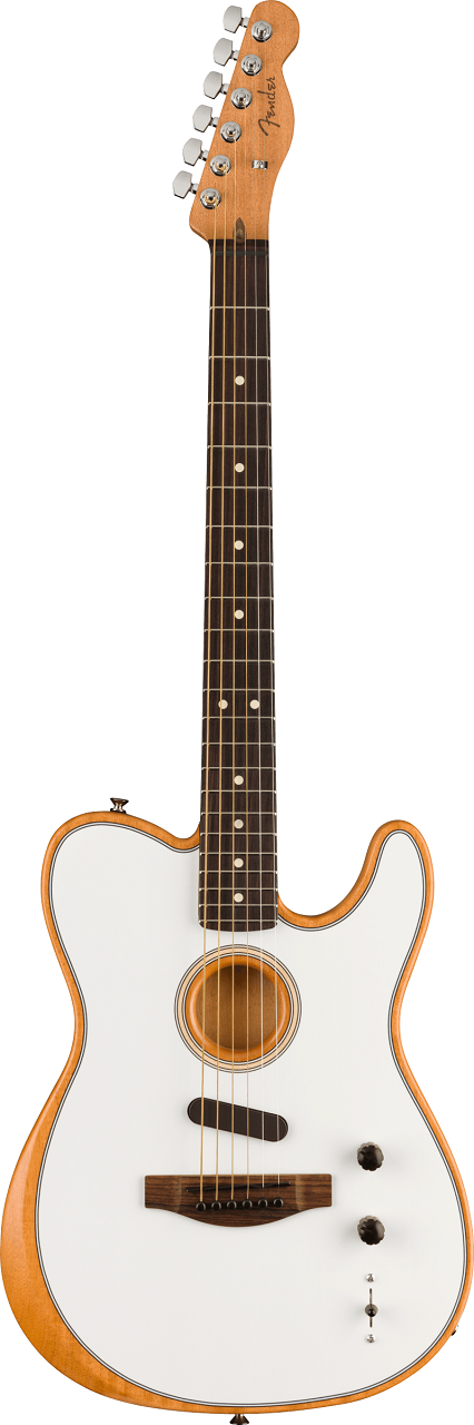 Acoustasonic® Player Telecaster®, Rosewood Fingerboard, Arctic White