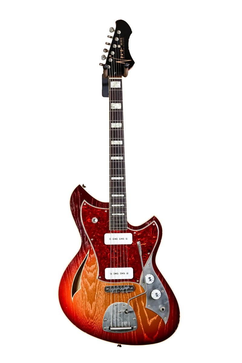 Miris J Mayan Burst 4-ply Tortoise Shell Light Distress
