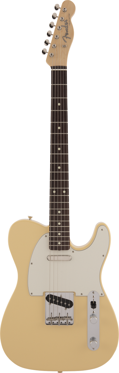 Made in Japan Traditional 60s Telecaster®, Rosewood Fingerboard, Vintage White
