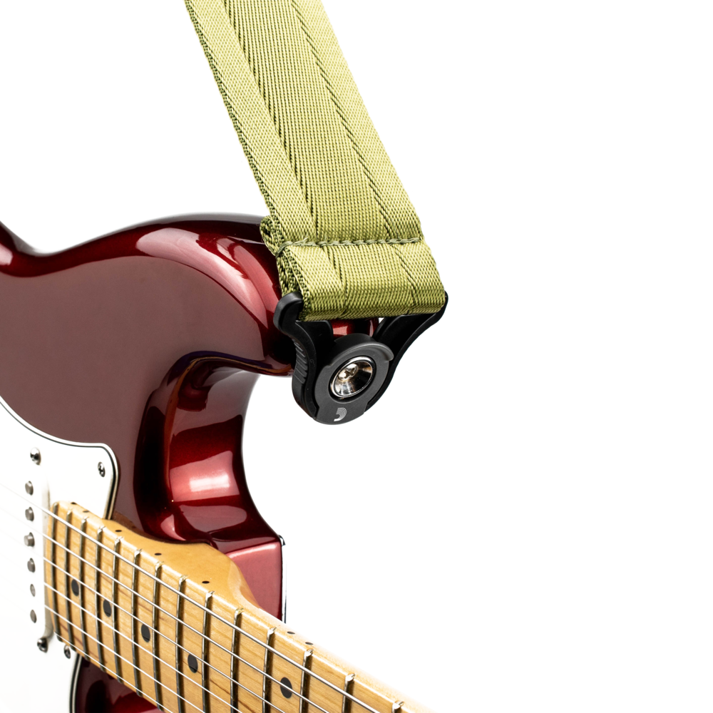 Auto Lock-Gitarrengurt - Moss