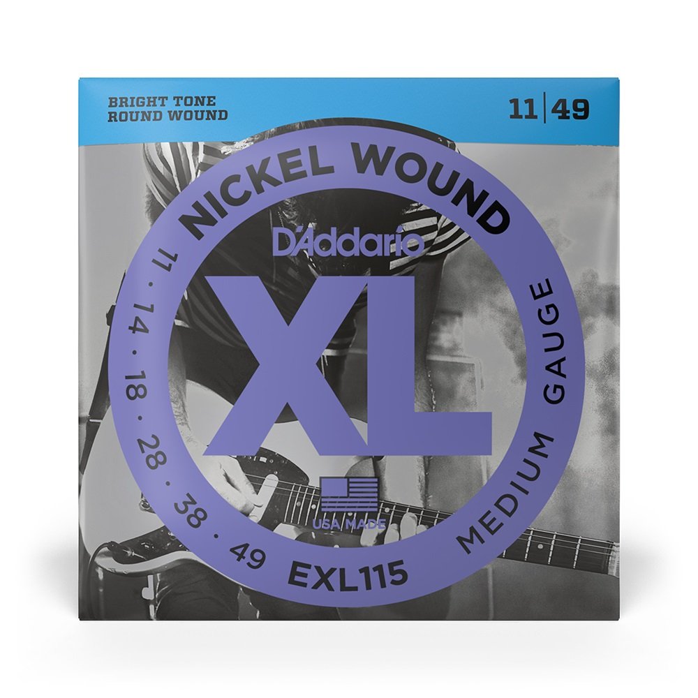 EXL-115 Satz 011"-049" - Saiten Satz E-Gitarre Blues/Jazz /Rock