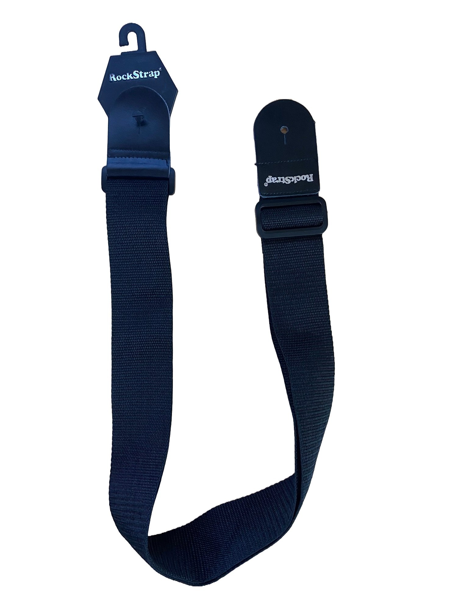  Rockstrap Nylon Guitar Strap - Black, 50 mm Width
