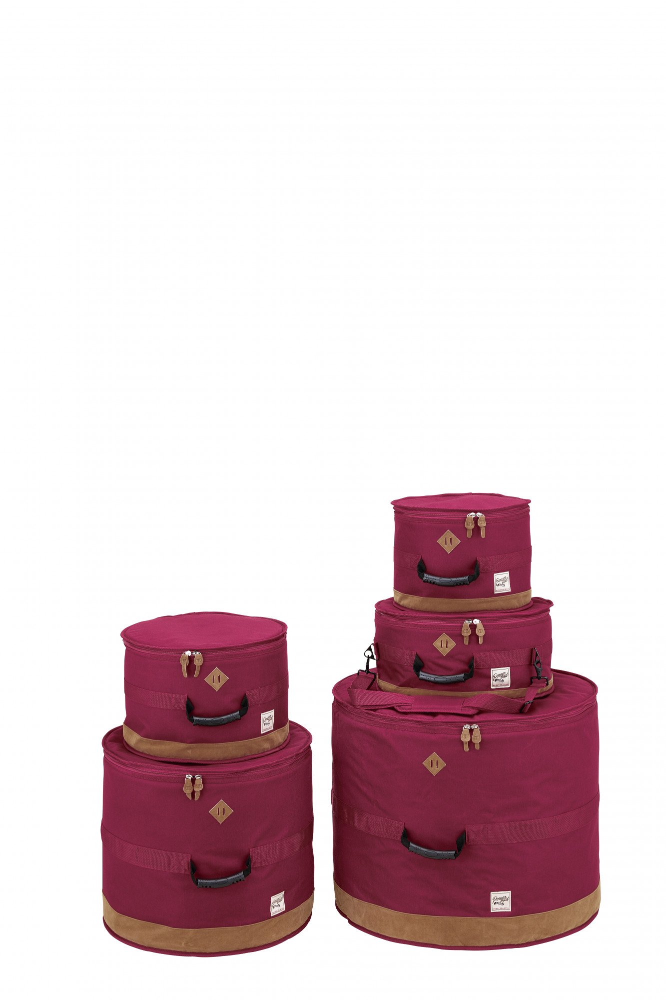 Powerpad Series Drum Set Bags - Wine Red (Versandrückläufer)