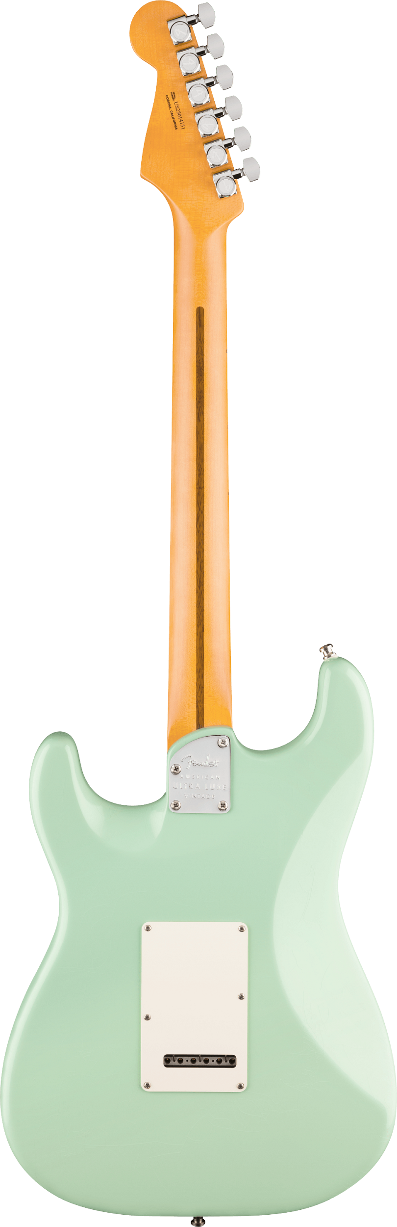Ultra Luxe Vintage 60s Stratocaster  Maple Fingerboard Surf Green