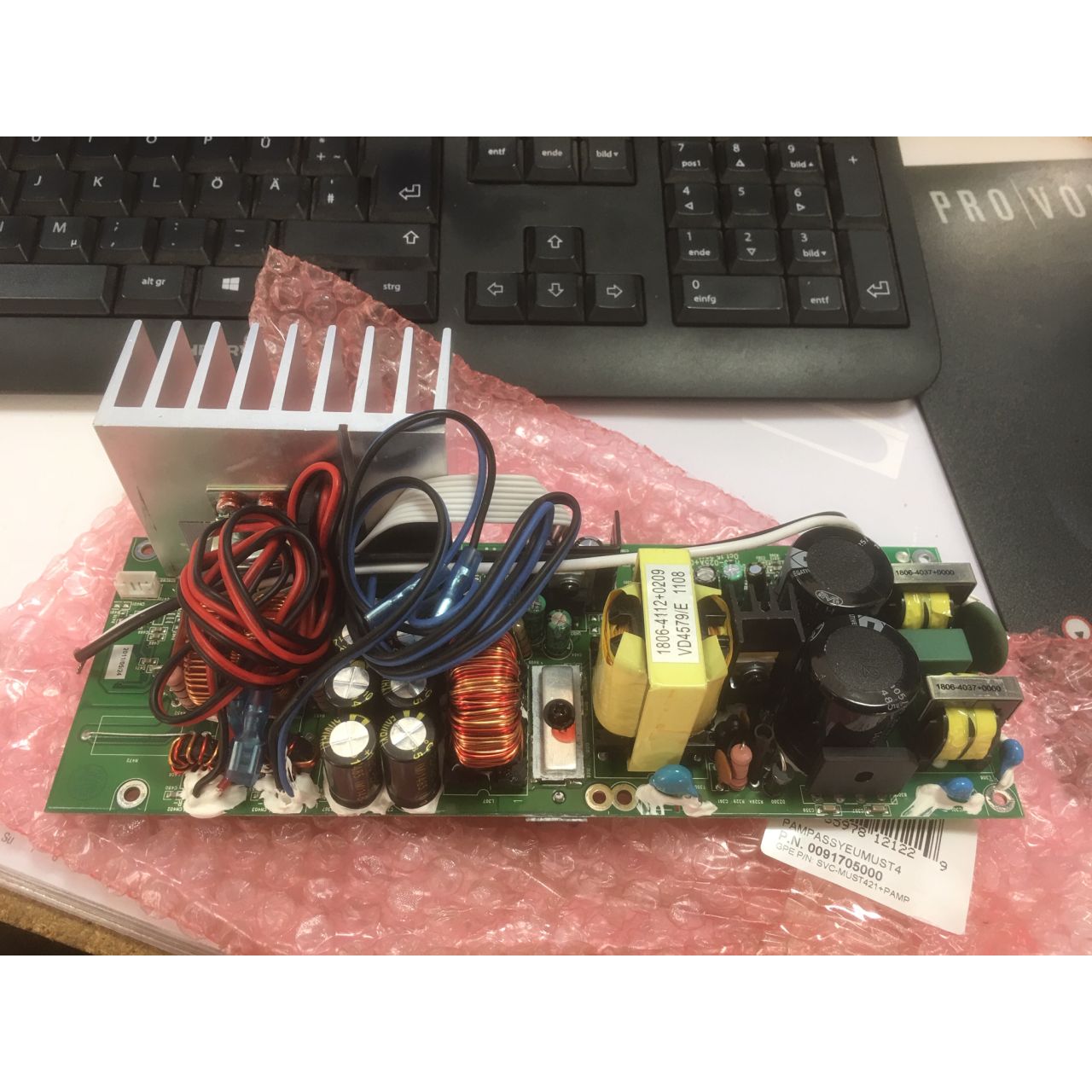 PCB ASSY PREAMP EU MUSTANG 4