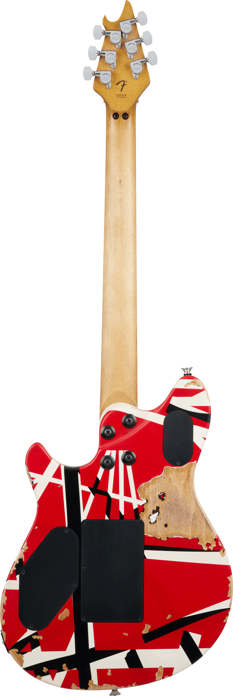 Ltd Wolfgang Special Striped Series, Ebony Red, Black, and White, Aged