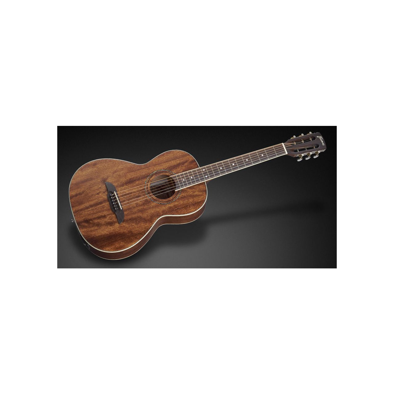 Legacy Parlor Mahagoni Natural Satin E - Westerngitarre mit Tonabnehmer