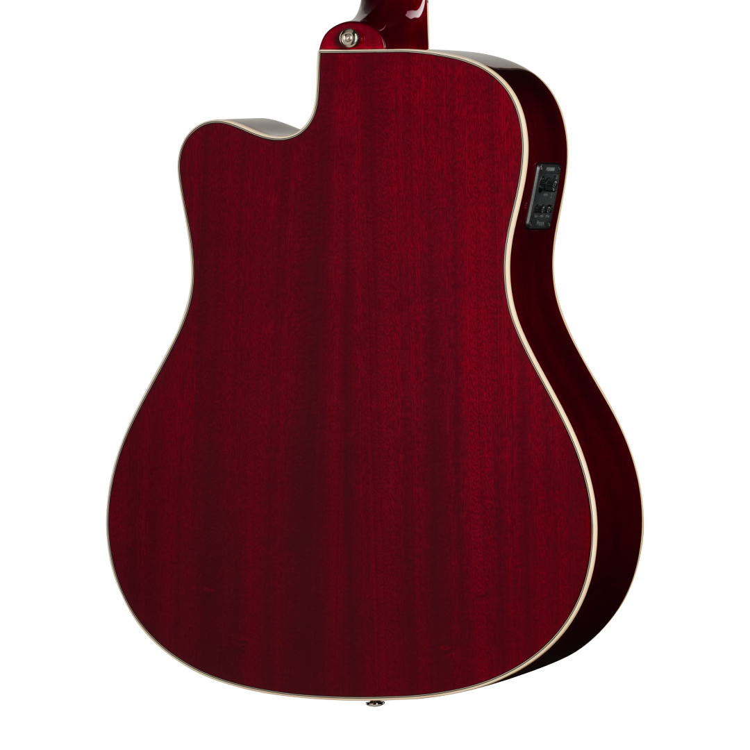 Hummingbird Studio EC Wine Red Westerngitarre