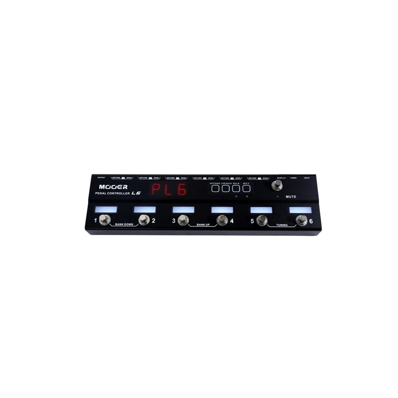 Pedal Controller Loop 6 with Tuning - Effekt-Umschalter *B-Stock*