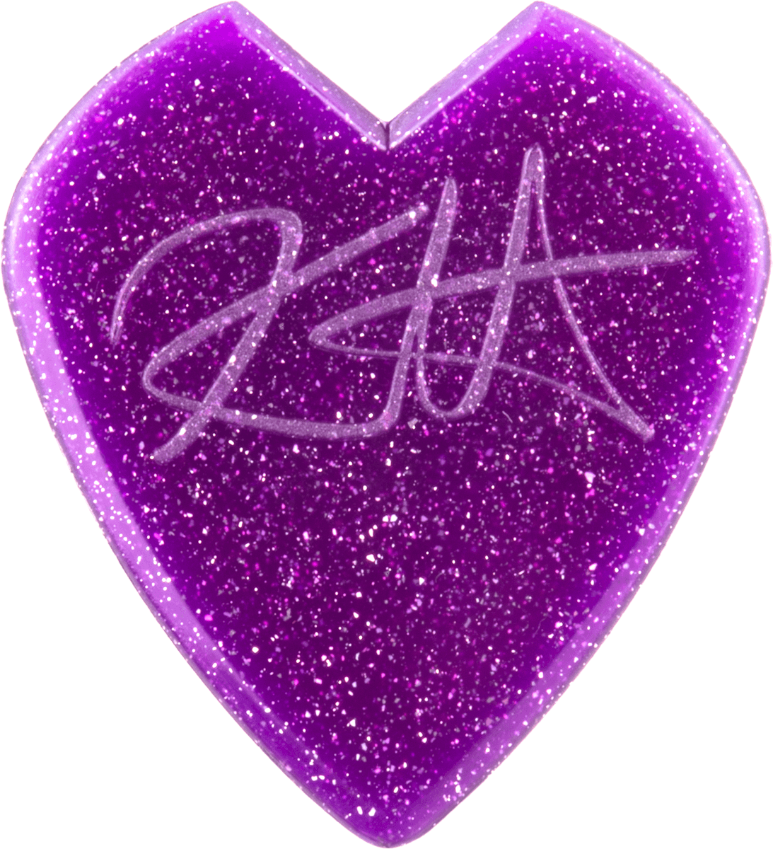 Kirk Hammett Signature Jazz III Picks 1.38, 6 pcs. Purple Sparkle