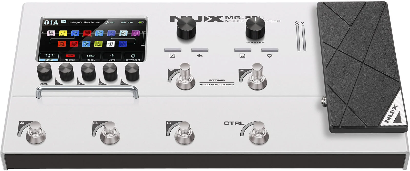 NUX MG-50Li Gitarren Multi-Effekt-Prozessor