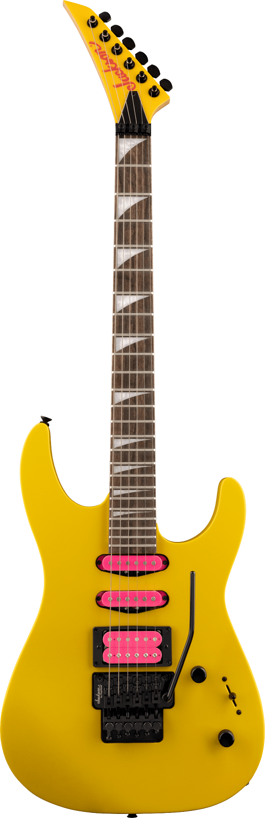 X Series Dinky™ DK3XR HSS, Laurel Fingerboard, Caution Yellow