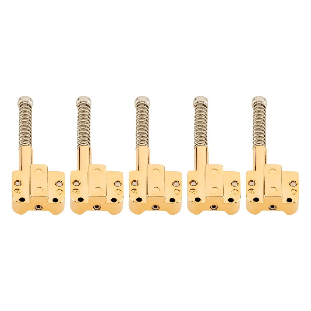 5 String KickAss Saddle Set -  Gold