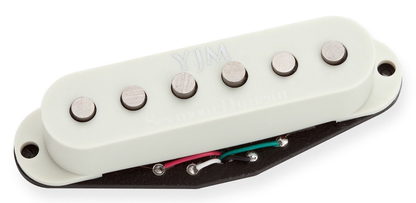 STK-S10B - YJM Fury Strat - Bridge Pickup - Off-White