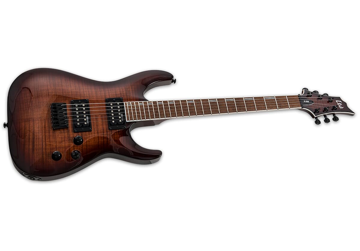 H-200FM Dark Brown Sunburst