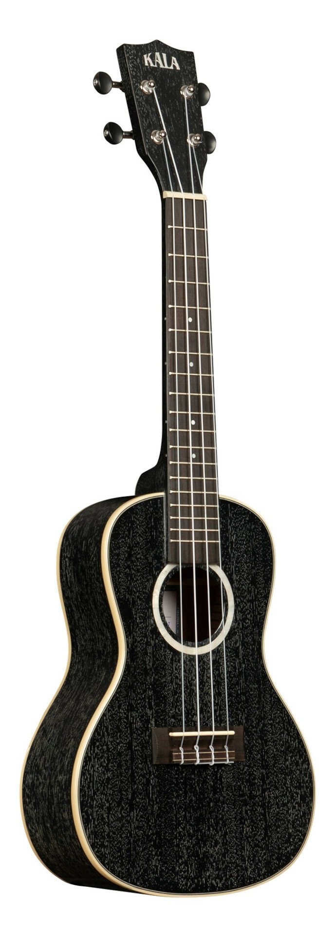 KA-SDH-C Concert Ukulele Salt & Pepper Doghair Mahogany