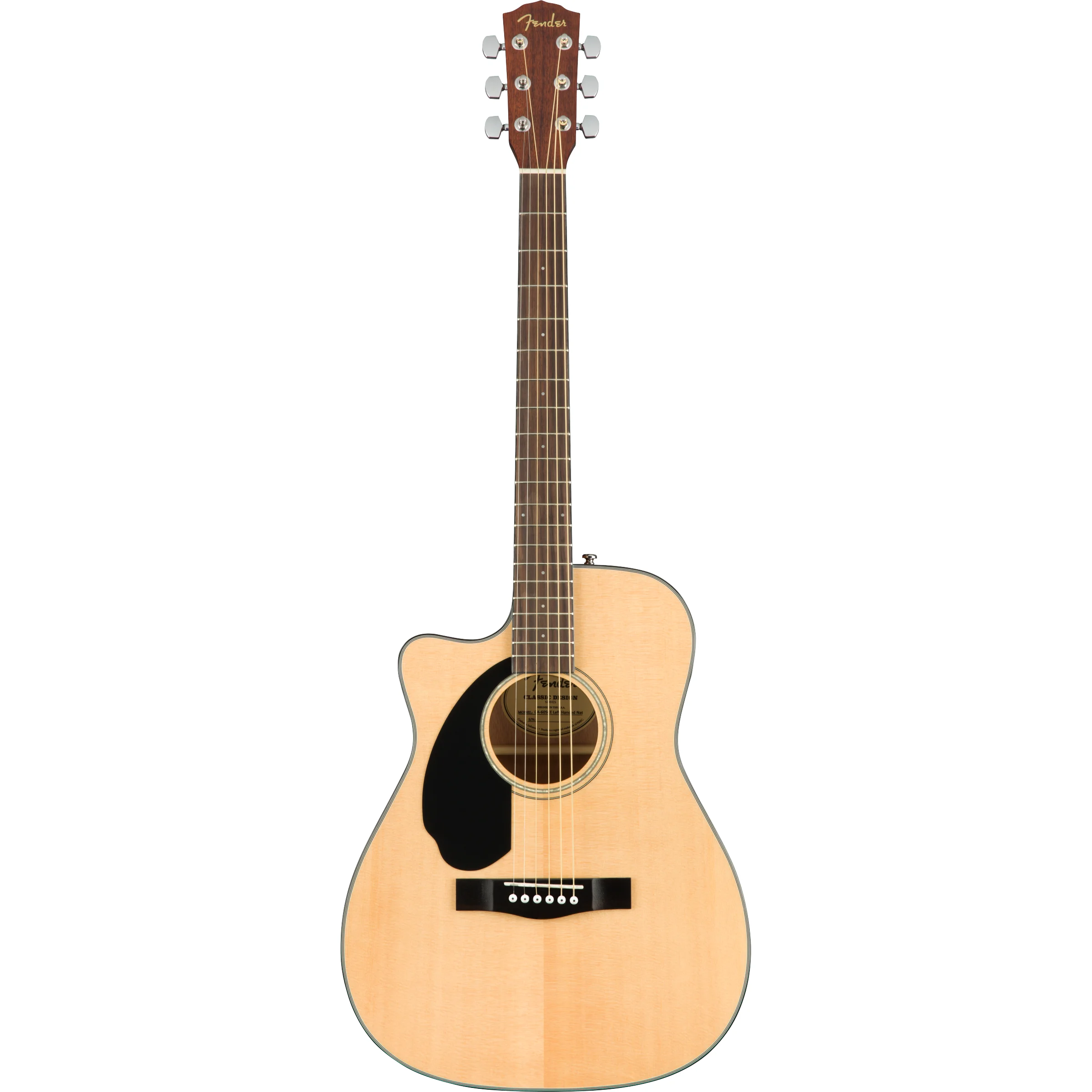 CC-60SCE Concert LH, Walnut Fingerboard, Natural