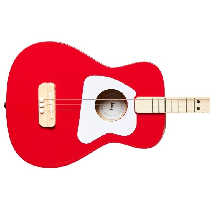 Pro Acoustic 3-String Guitar Red